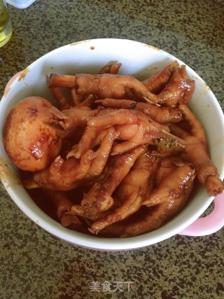 卤鸡爪卤鸭蛋的做法步骤：7