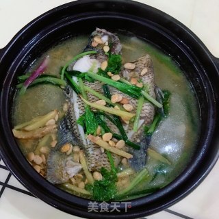 黄豆酱焖太阳鱼的做法步骤：8