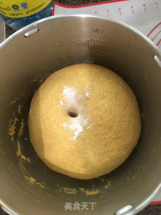 南瓜全麦吐司（无糖）的做法步骤：4
