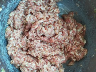 荠菜鲜肉大包的做法步骤：6