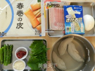 春卷的做法步骤：1