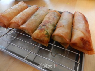 春卷的做法步骤：4