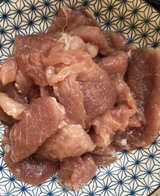 “肉菜”干炸里脊的做法步骤：6