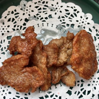 “肉菜”干炸里脊的做法步骤：14