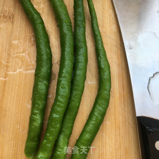 “肉菜”杭椒猪头肉的做法步骤：4
