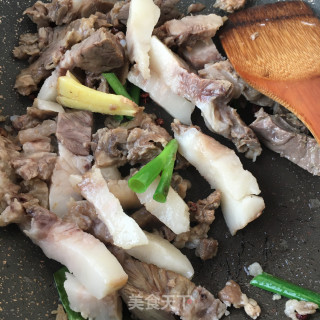“肉菜”杭椒猪头肉的做法步骤：9