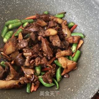 “肉菜”杭椒猪头肉的做法步骤：18