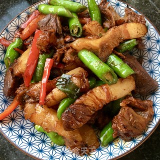 “肉菜”杭椒猪头肉的做法步骤：19