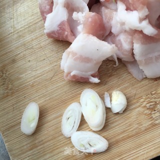 “肉菜”孜然五花肉的做法步骤：4