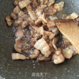 “肉菜”孜然五花肉的做法步骤：11