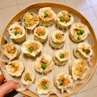 腊味小米烧卖的做法步骤：11