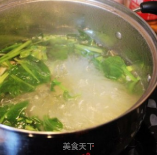 火腿儿～汤粉的做法步骤：4