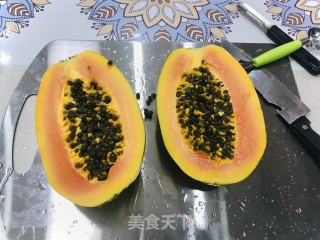 木瓜沙拉的做法步骤：3