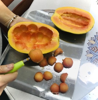木瓜沙拉的做法步骤：5