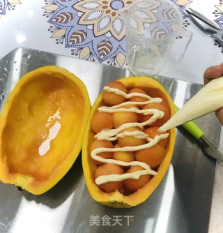 木瓜沙拉的做法步骤：7