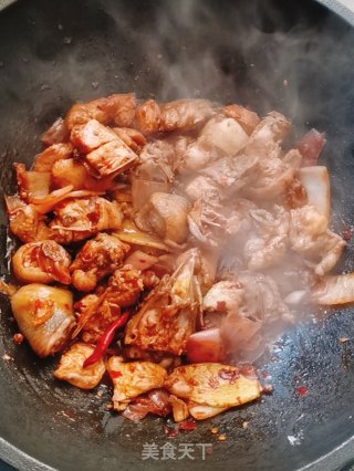 大盘鸡的做法步骤：8