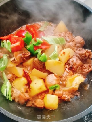 大盘鸡的做法步骤：11