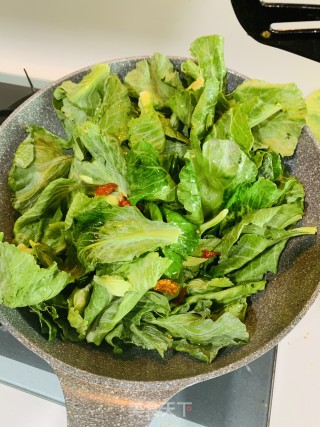 炝炒小芥兰的做法步骤：2