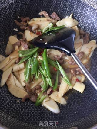 茭白炒肉丝的做法步骤：5