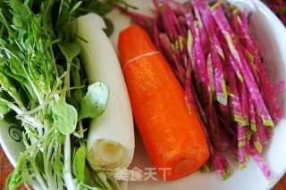 豆腐卷蘸酱菜的做法步骤：1