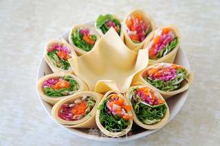 豆腐卷蘸酱菜的做法步骤：6