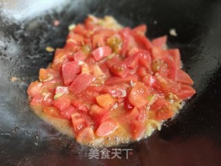 西红柿手擀面的做法步骤：5