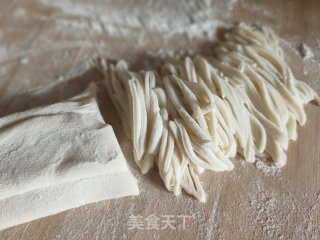 西红柿手擀面的做法步骤：11