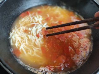 西红柿手擀面的做法步骤：14