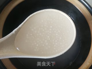 木瓜芋圆西米露的做法步骤：2