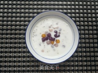木瓜芋圆西米露的做法步骤：10