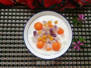 木瓜芋圆西米露的做法步骤：11