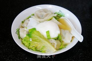 云吞荷包蛋的做法步骤：6