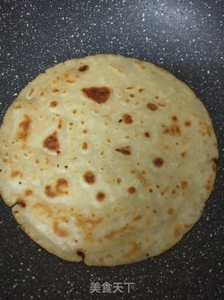 椒盐煎饼的做法步骤：4