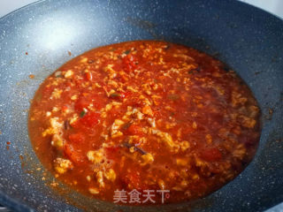 #春季应季美食#酱拌菠菜手擀面的做法步骤：6