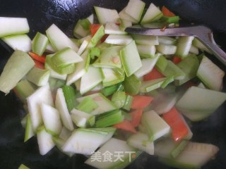 家常小炒的做法步骤：8
