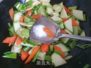 家常小炒的做法步骤：10