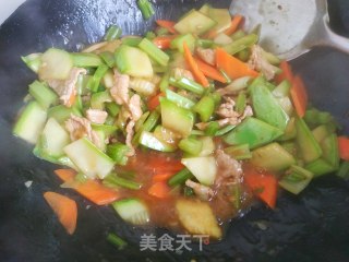 家常小炒的做法步骤：13