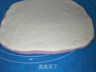 紫薯雏菊馒头的做法步骤：4