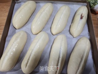 培根罗勒香蒜包的做法步骤：12