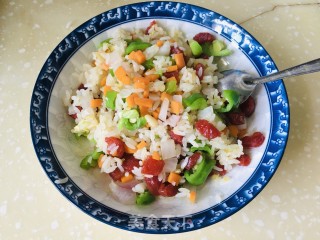 家常炒饭的做法步骤：6