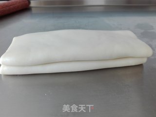 花生芝麻（豆沙椰蓉）千层酥的做法步骤：5