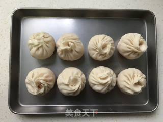 咸蛋黄糯米煎包的做法步骤：6