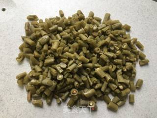 肉末酸豆角盖浇饭的做法步骤：4