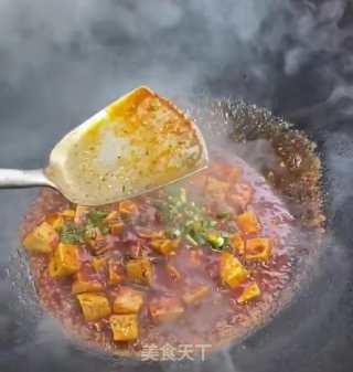 麻婆豆腐的做法步骤：3