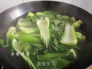 #春日应季美食#翡翠烧麦的做法步骤：2