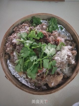 粉蒸牛肉的做法步骤：12