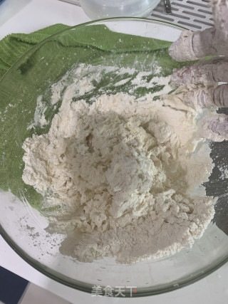 豆角肉包的做法步骤：2