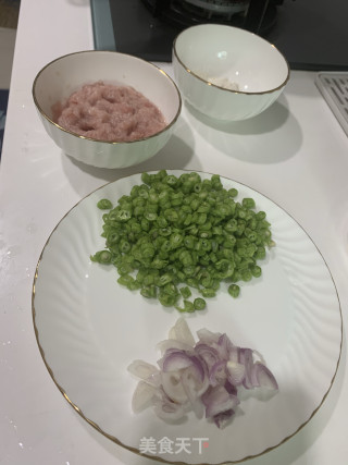 豆角肉包的做法步骤：5