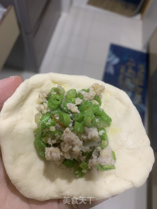 豆角肉包的做法步骤：14