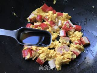 蟹棒滑蛋的做法步骤：7